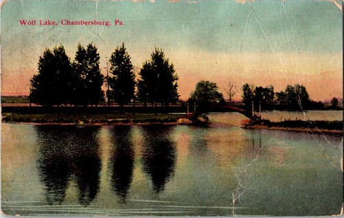 Cartolina wolf lake - wolf,
