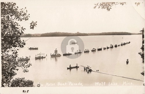 The motor boat parade - the,