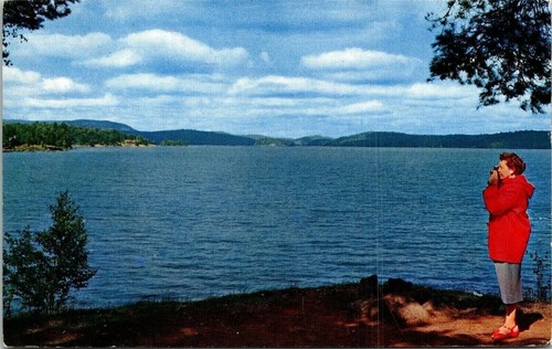 Cartolina little wolf lake - cartolina,